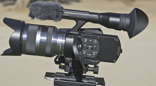 カメラ ビデオカメラ Sony NEX-VG10 Camcorder